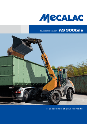 Utovarivači na kotačima Mecalac AS 900 tele