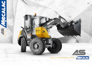 Utovarivači na kotačima Mecalac AS1000