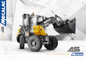 Utovarivači na kotačima Mecalac AS1000