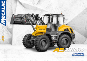 Utovarivači na kotačima Mecalac AS1600