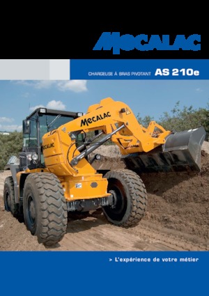 Utovarivači na kotačima Mecalac AS210e