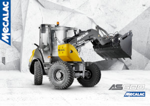 Utovarivači na kotačima Mecalac AS600