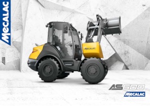 Utovarivači na kotačima Mecalac AS600