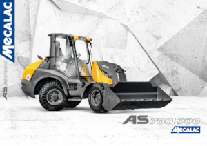 Utovarivači na kotačima Mecalac AS900