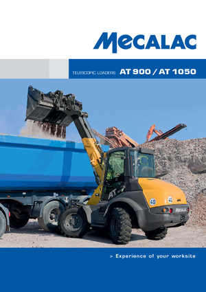 Utovarivači na kotačima Mecalac AT 1050