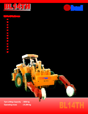 Utovarivači na kotačima Beml BL14TH