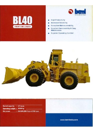 Utovarivači na kotačima Beml BL40