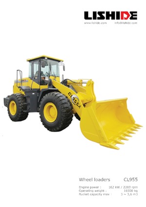 Utovarivači na kotačima Lishide CL955A