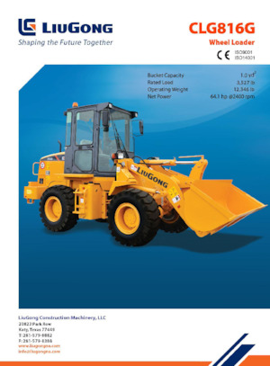 Utovarivači na kotačima Liugong CLG816G 