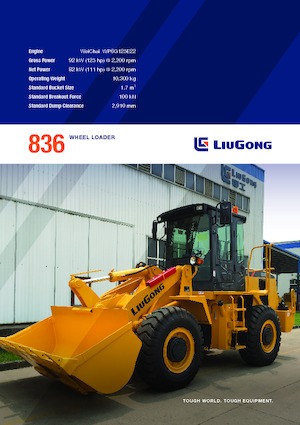 Utovarivači na kotačima Liugong 836 