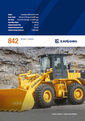 Utovarivači na kotačima Liugong 842 