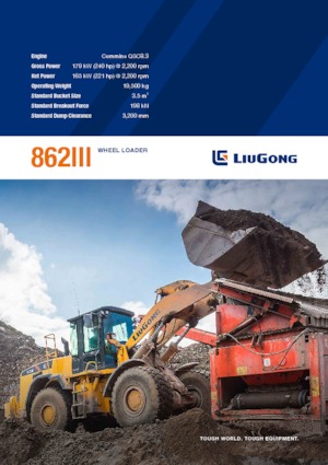 Utovarivači na kotačima Liugong 862 