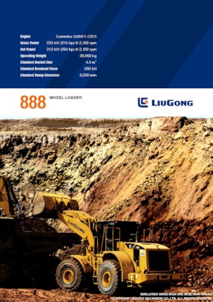 Utovarivači na kotačima Liugong 888 