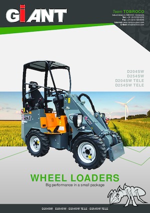 Utovarivači na kotačima Giant D 254 SW