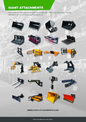 Utovarivači na kotačima Giant D 337 T