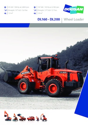 Utovarivači na kotačima Doosan DL 160