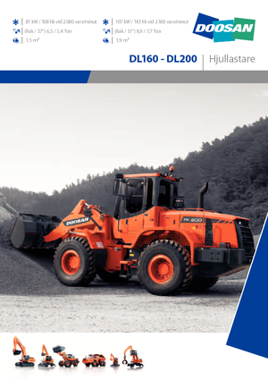 Utovarivači na kotačima Doosan DL 200