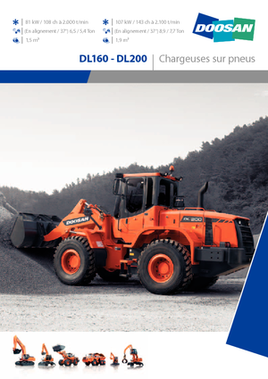 Utovarivači na kotačima Doosan DL 200