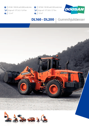 Utovarivači na kotačima Doosan DL 200