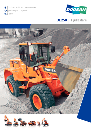 Utovarivači na kotačima Doosan DL 250