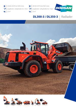 Utovarivači na kotačima Doosan DL350-3