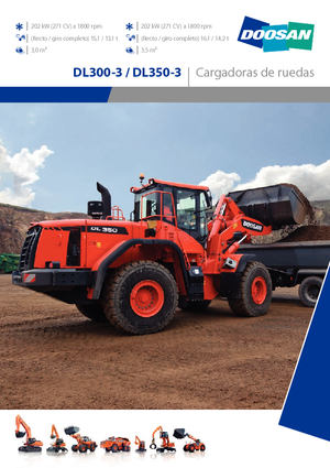 Utovarivači na kotačima Doosan DL350-3