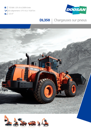 Utovarivači na kotačima Doosan DL 350