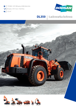 Utovarivači na kotačima Doosan DL 350