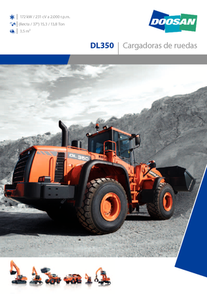 Utovarivači na kotačima Doosan DL 350