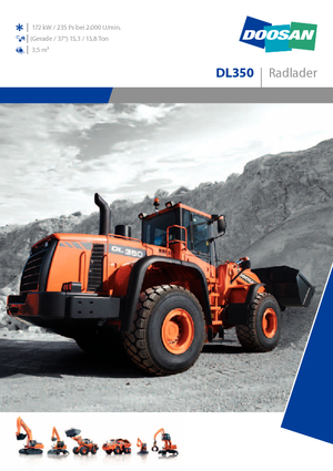 Utovarivači na kotačima Doosan DL 350