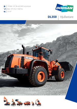 Utovarivači na kotačima Doosan DL 350