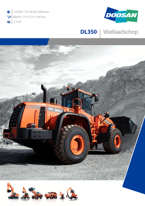 Utovarivači na kotačima Doosan DL 350