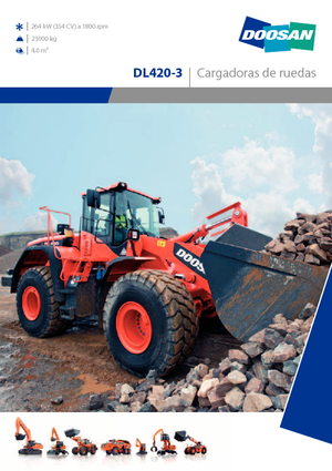 Utovarivači na kotačima Doosan DL420-3