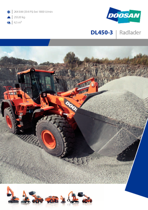 Utovarivači na kotačima Doosan DL450-3
