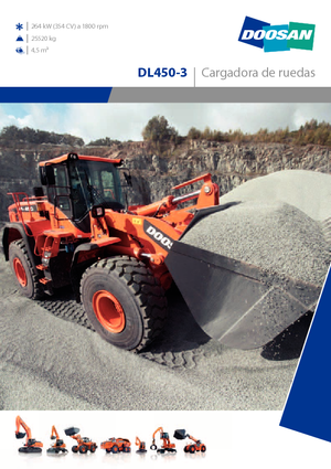 Utovarivači na kotačima Doosan DL450-3