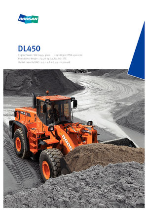 Utovarivači na kotačima Doosan DL 450