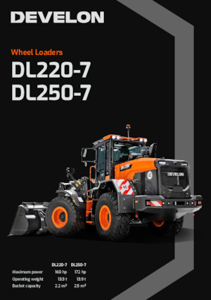 Utovarivači na kotačima Develon DL250-7