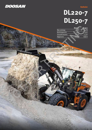 Utovarivači na kotačima Doosan DL220-7