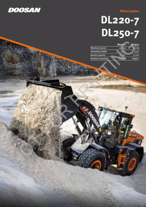 Utovarivači na kotačima Doosan DL220-7