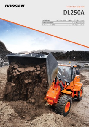 Utovarivači na kotačima Doosan DL250A