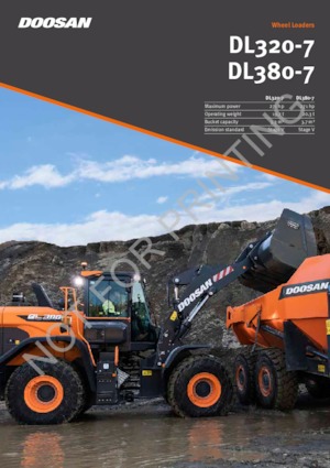 Utovarivači na kotačima Doosan DL320-7