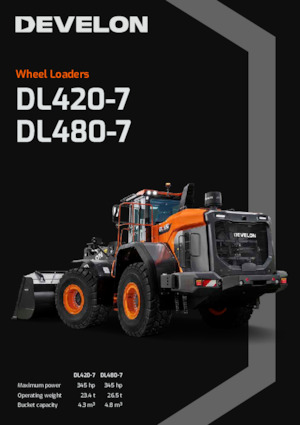 Utovarivači na kotačima Develon DL420-7