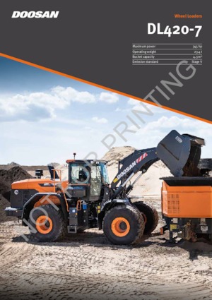 Utovarivači na kotačima Doosan DL420-7