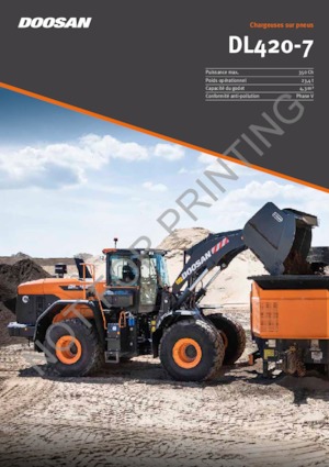 Utovarivači na kotačima Doosan DL420-7