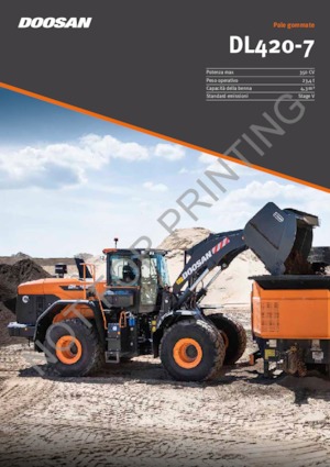 Utovarivači na kotačima Doosan DL420-7