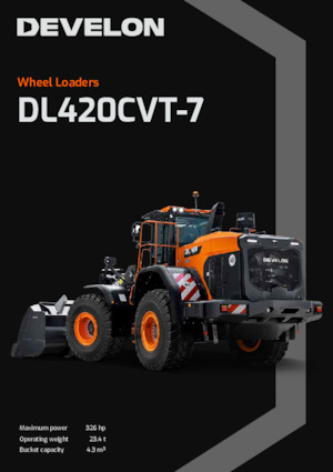 Utovarivači na kotačima Develon DL420 CVT-7