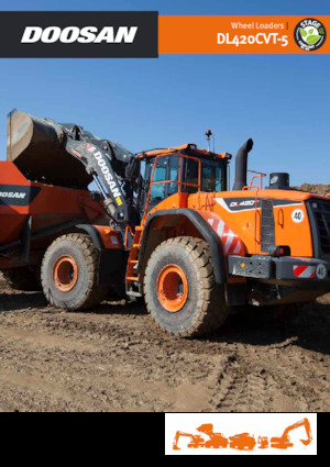 Utovarivači na kotačima Doosan DL420CVT-5