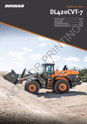 Utovarivači na kotačima Doosan DL420CVT-7
