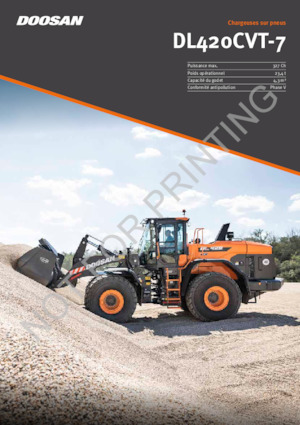 Utovarivači na kotačima Doosan DL420CVT-7