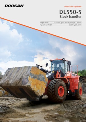 Utovarivači na kotačima Doosan DL550-5BH